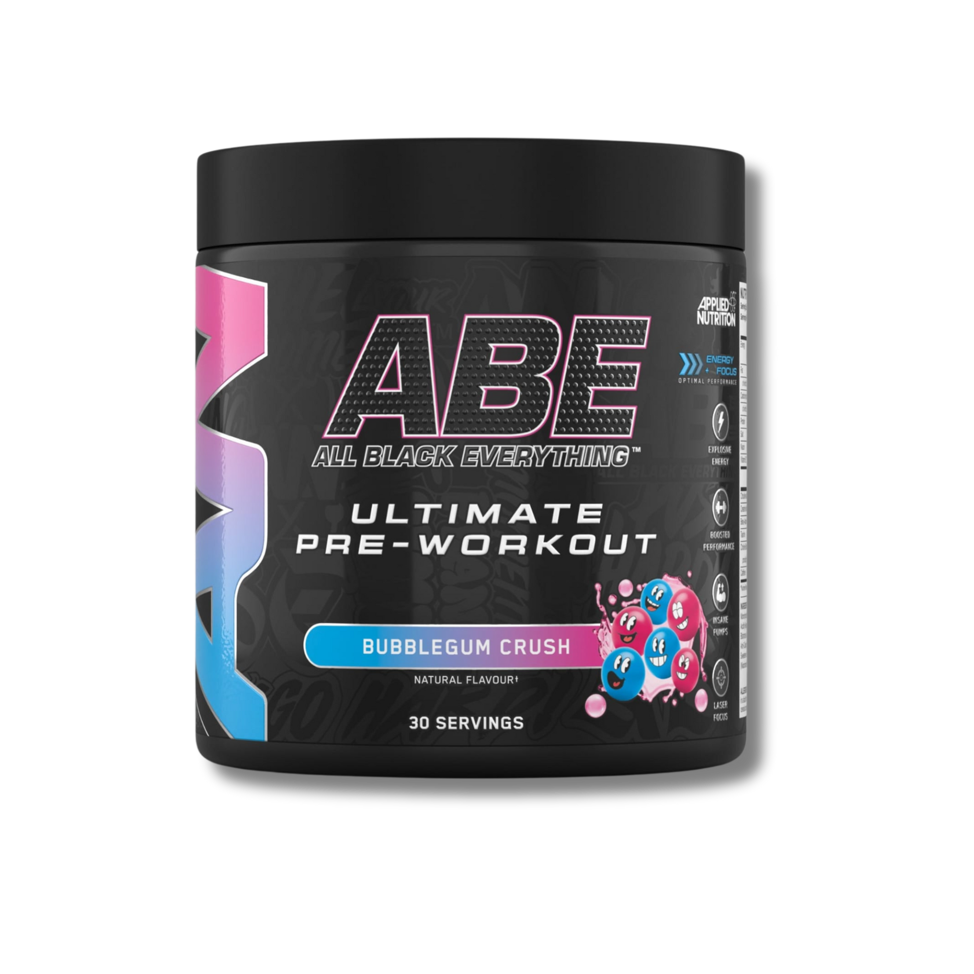 ABE ULTIMATE PRE-WORKOUT 375G - Applied Nutrition | Pre-Entreno Potente con Creatina y Cafeína