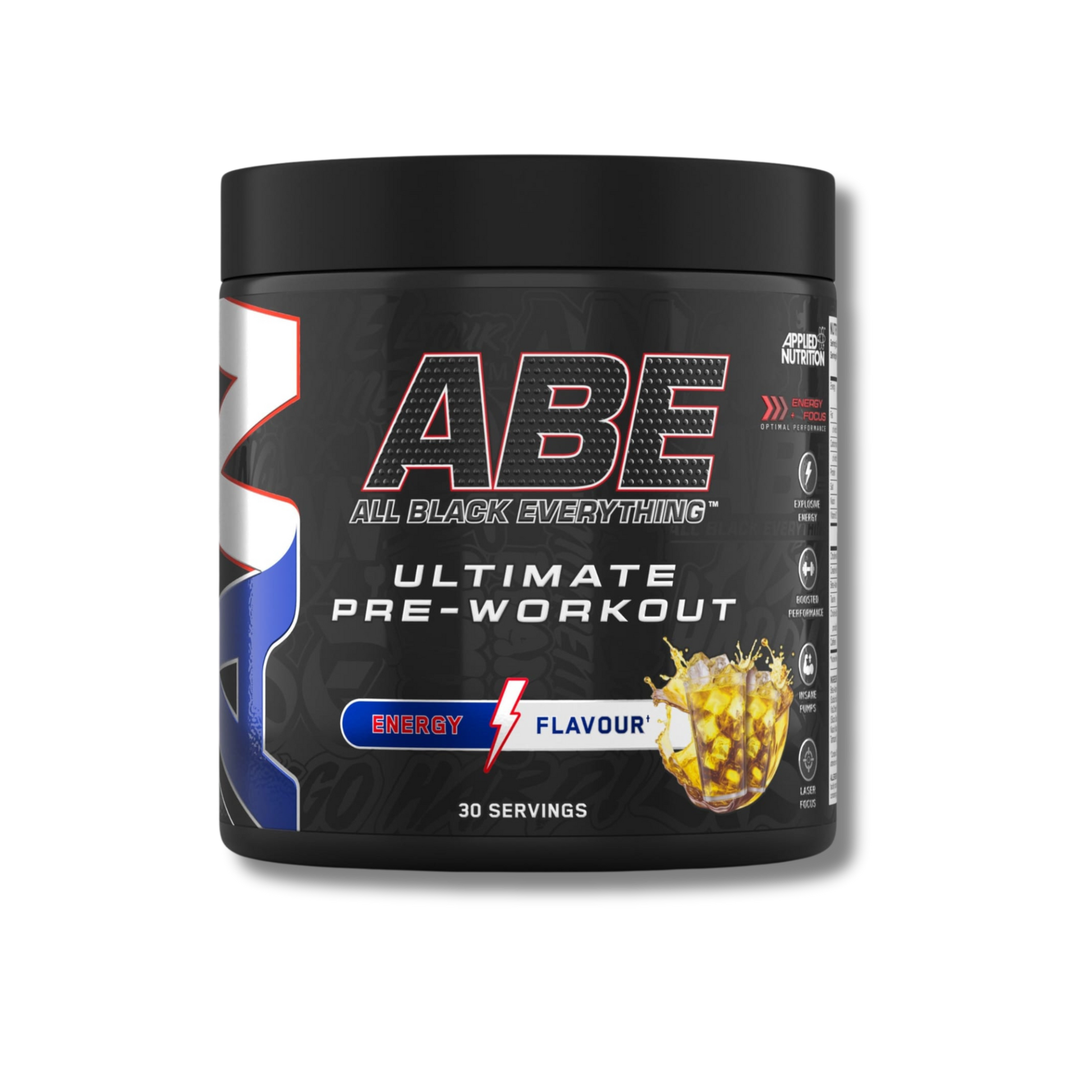 ABE ULTIMATE PRE-WORKOUT 375G - Applied Nutrition | Pre-Entreno Potente con Creatina y Cafeína