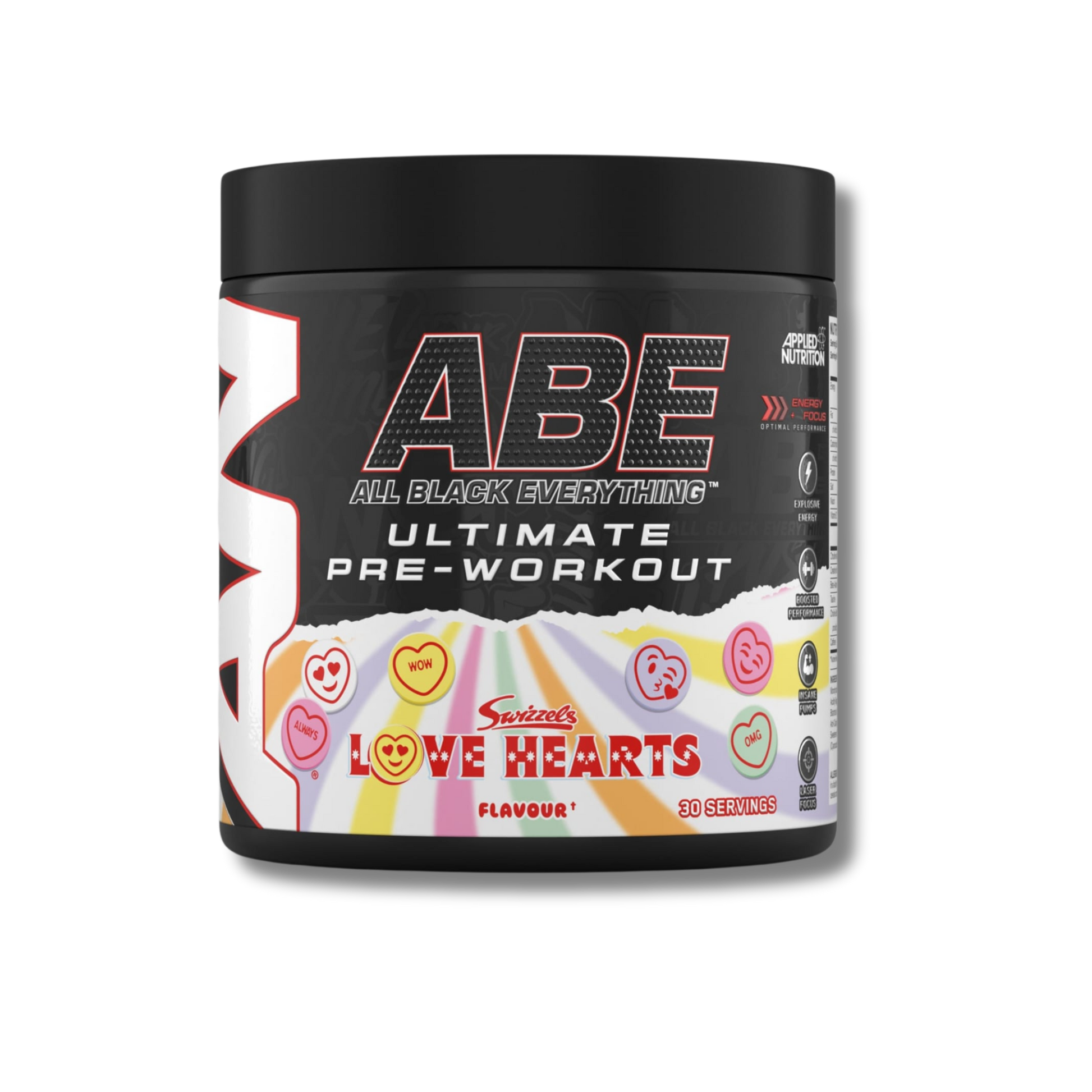 ABE ULTIMATE PRE-WORKOUT 375G - Applied Nutrition | Pre-Entreno Potente con Creatina y Cafeína