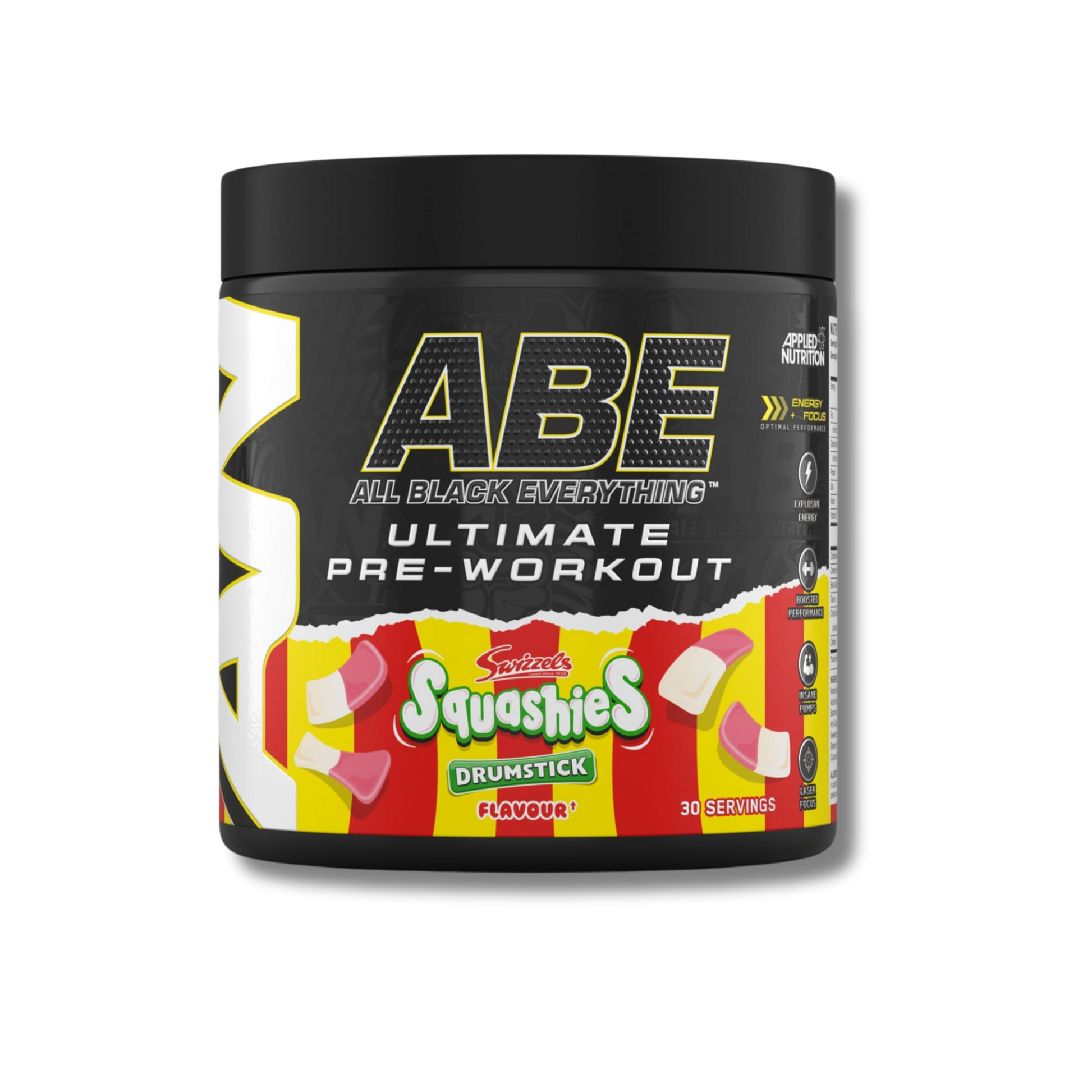 ABE ULTIMATE PRE-WORKOUT 375G - Applied Nutrition | Pre-Entreno Potente con Creatina y Cafeína