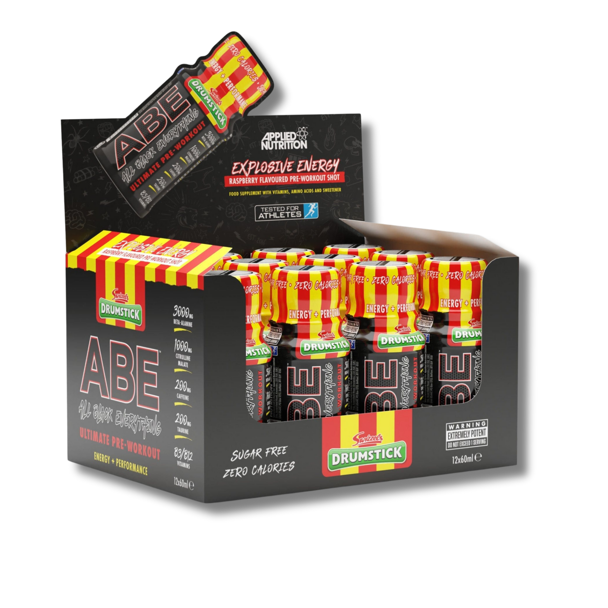 ABE ULTIMATE PRE-WORKOUT SHOT 60ML - Applied Nutrition | Pre-Entreno Listo para Tomar