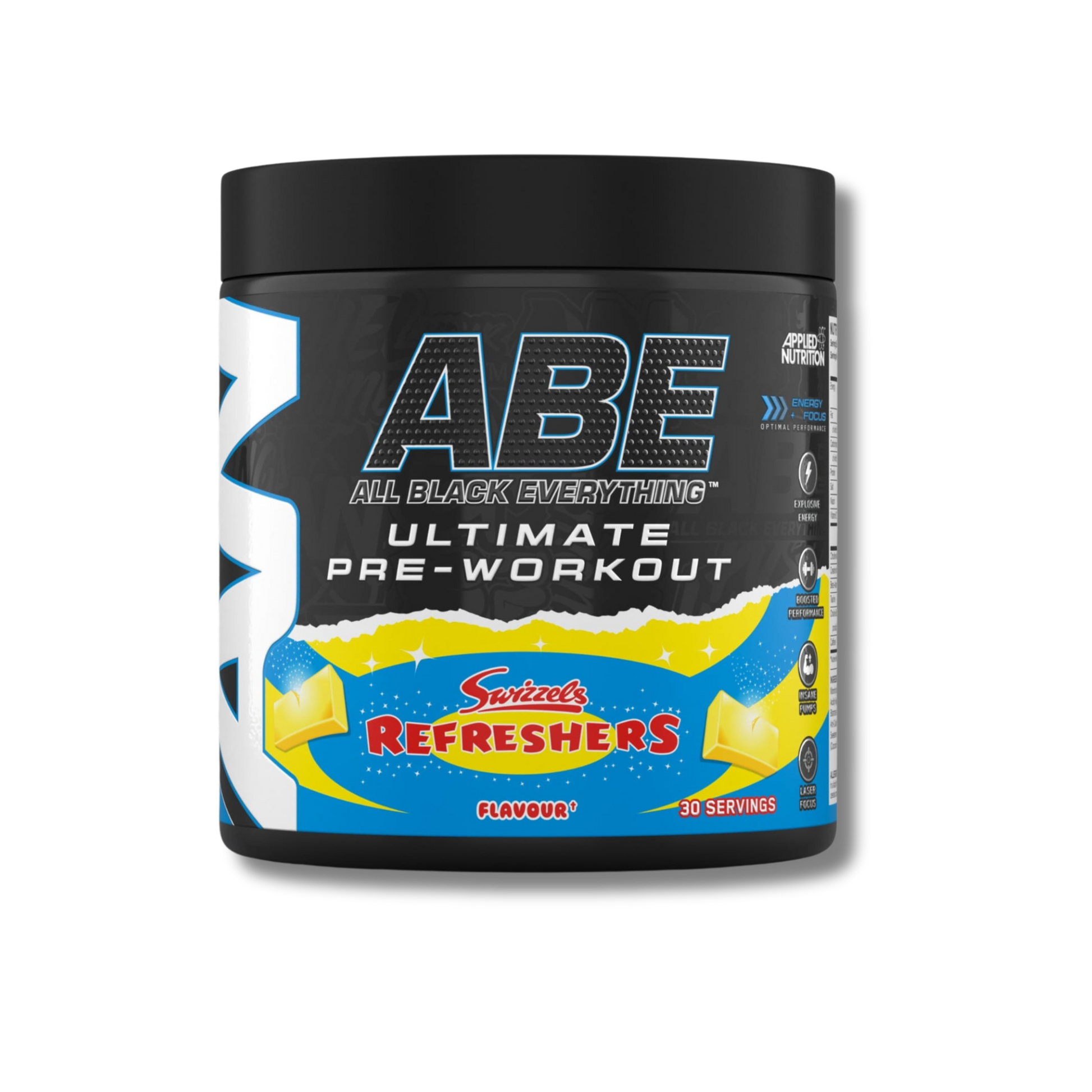 ABE ULTIMATE PRE-WORKOUT 375G - Applied Nutrition | Pre-Entreno Potente con Creatina y Cafeína