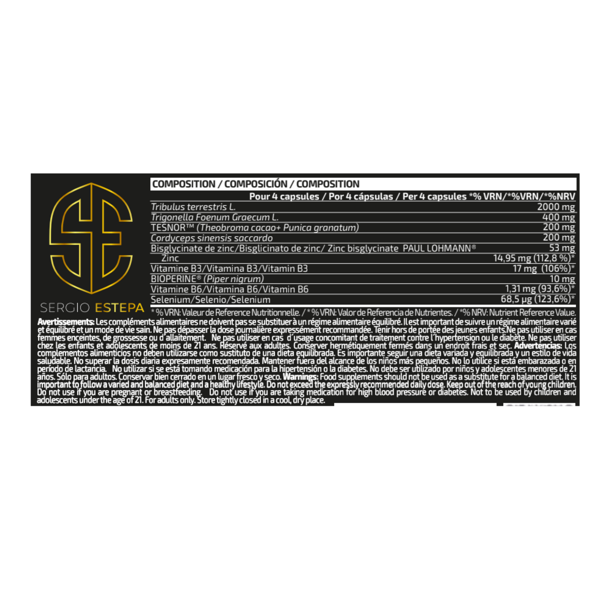 ANDROBLAST (120 CÁPSULAS) - iO.GENIX  Potenciador de Testosterona Natural con TESNOR