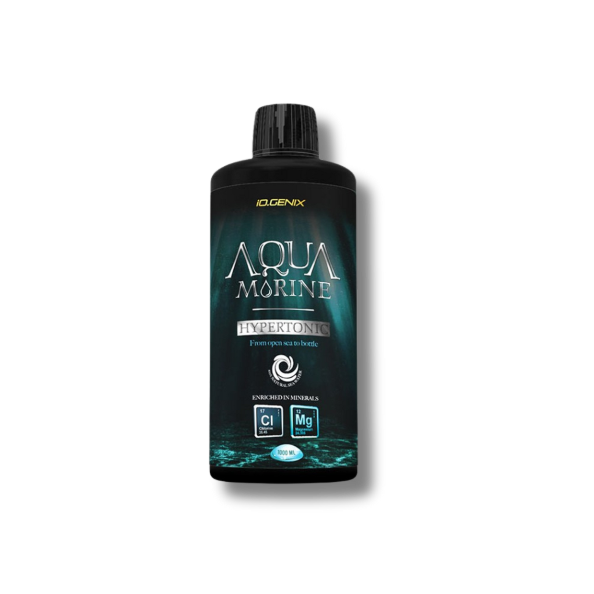 AQUA MARINE AGUA DE MAR HIPERTÓNICA 1L - iO.GENIX | Hidratación con Minerales