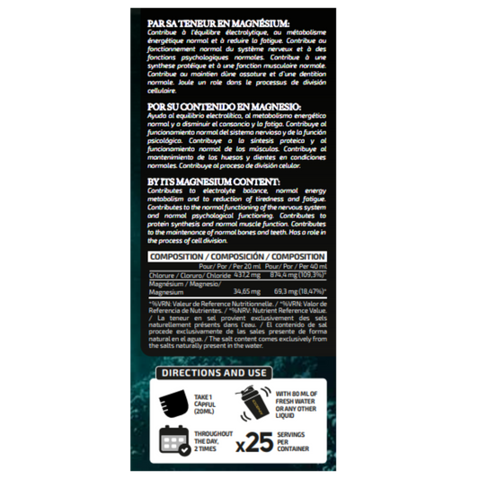AQUA MARINE AGUA DE MAR HIPERTÓNICA 1L - iO.GENIX | Hidratación con Minerales