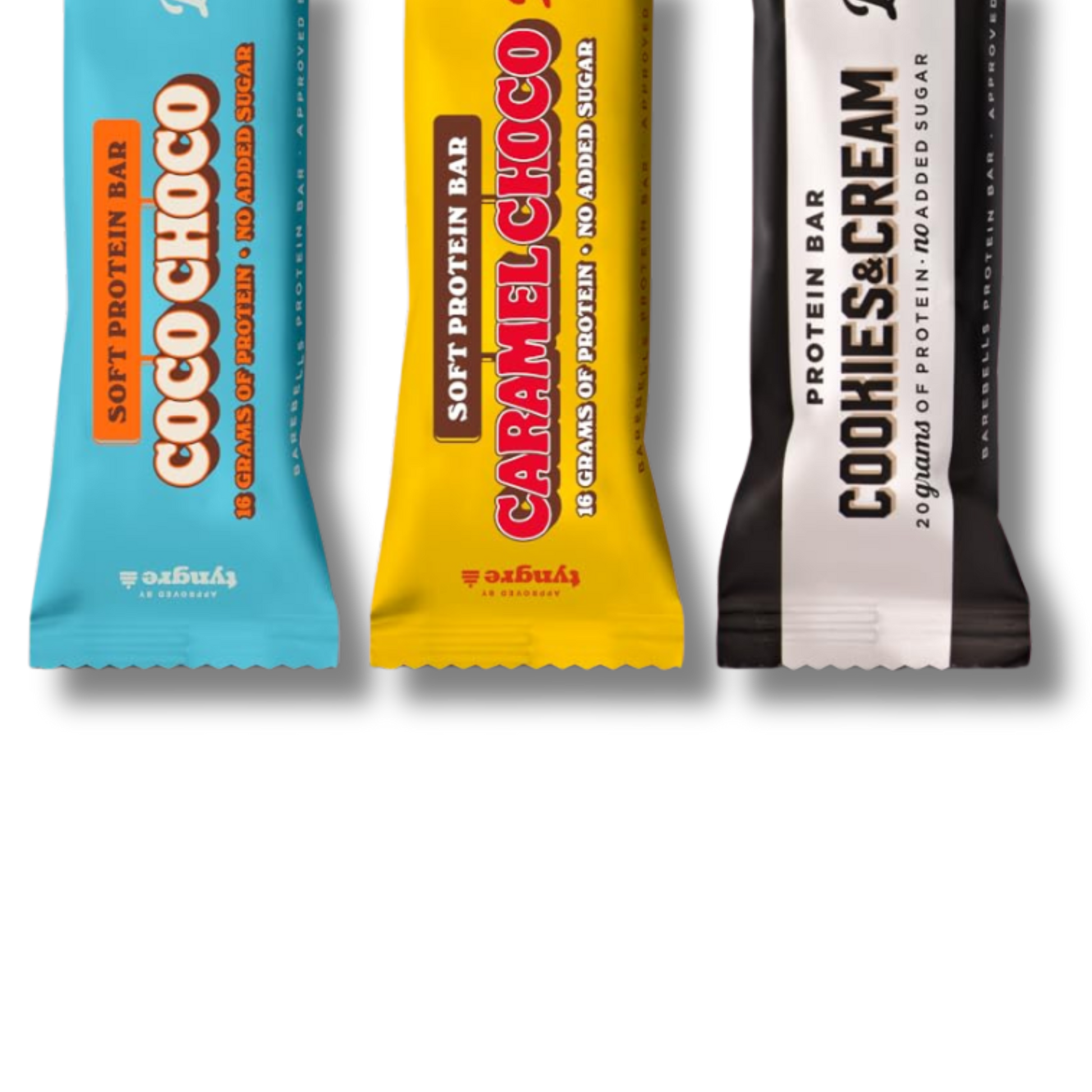 BAREBELLS SOFT PROTEIN BAR (BARRITA 55G) | 16g de Proteína Sin Azúcar Añadido
