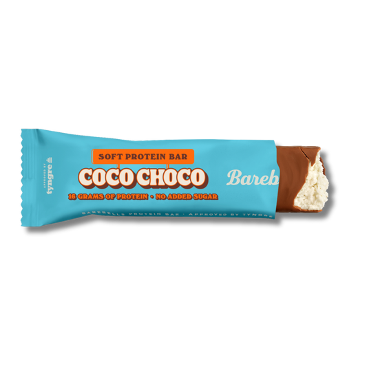 BAREBELLS SOFT PROTEIN BAR (BARRITA 55G) | 16g de Proteína Sin Azúcar Añadido