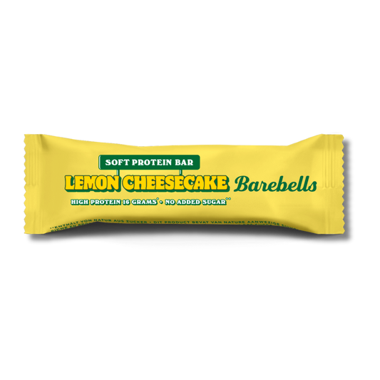 BAREBELLS SOFT PROTEIN BAR (BARRITA 55G) | 16g de Proteína Sin Azúcar Añadido
