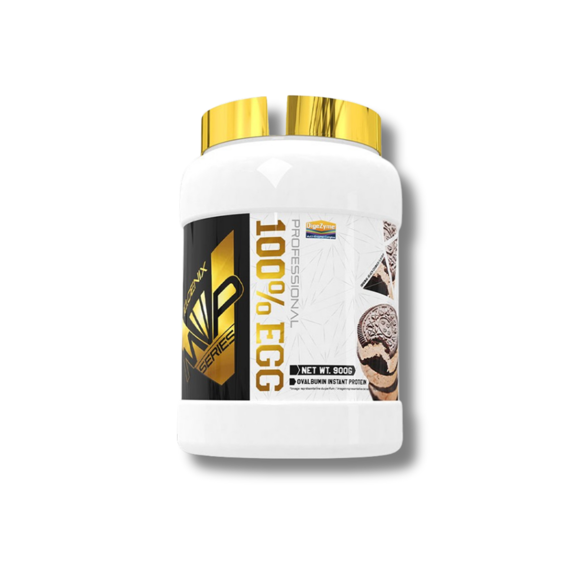 100% EGG PROFESSIONAL 900G - iO.GENIX | Proteína de Huevo sin Lactosa con DigeZyme®