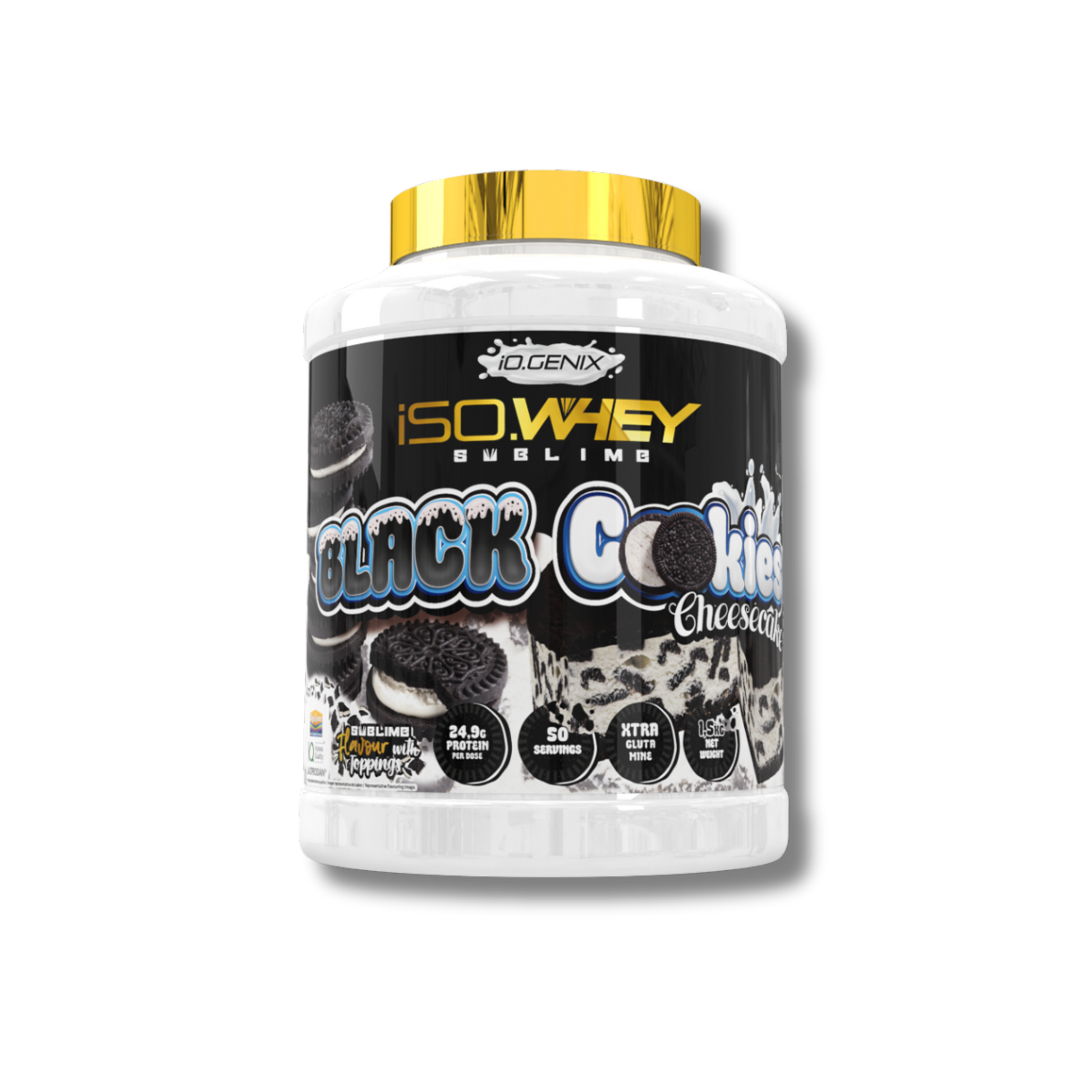 ISO.WHEY SUBLIME 1,5KG - iO.GENIX | Aislado y Concentrado de Suero con DigeZyme®