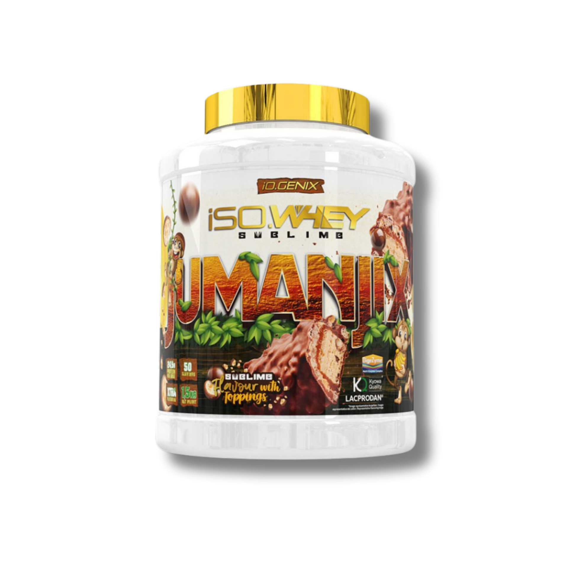 ISO.WHEY SUBLIME 1,5KG - iO.GENIX | Aislado y Concentrado de Suero con DigeZyme®