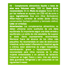 ALOE VERA JUICE 1L - iO.GENIX | 100% Puro para tu Bienestar