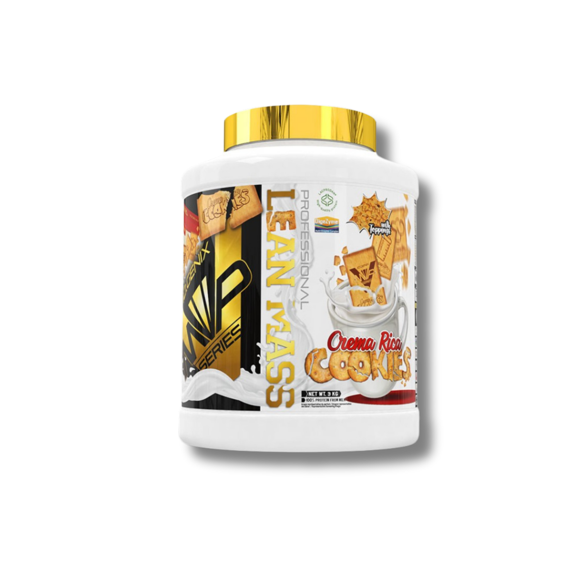 LEAN MASS PROFESSIONAL 3KG - iO.GENIX | Ganador de Peso Limpio con Harina de Avena