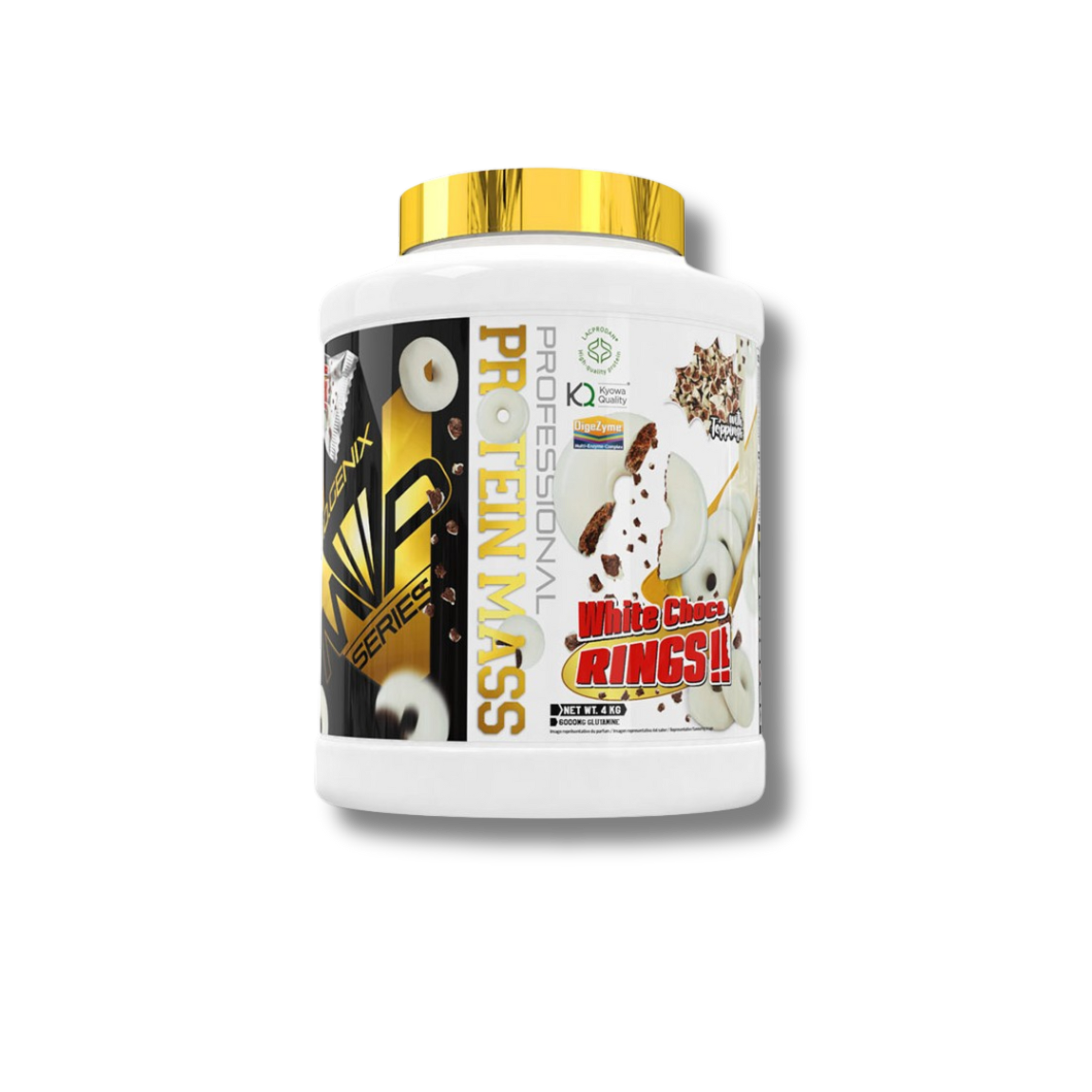 PROTEIN MASS PROFESSIONAL 4KG - iO.GENIX | Ganador de Peso con Creatina y Glutamina Kyowa®