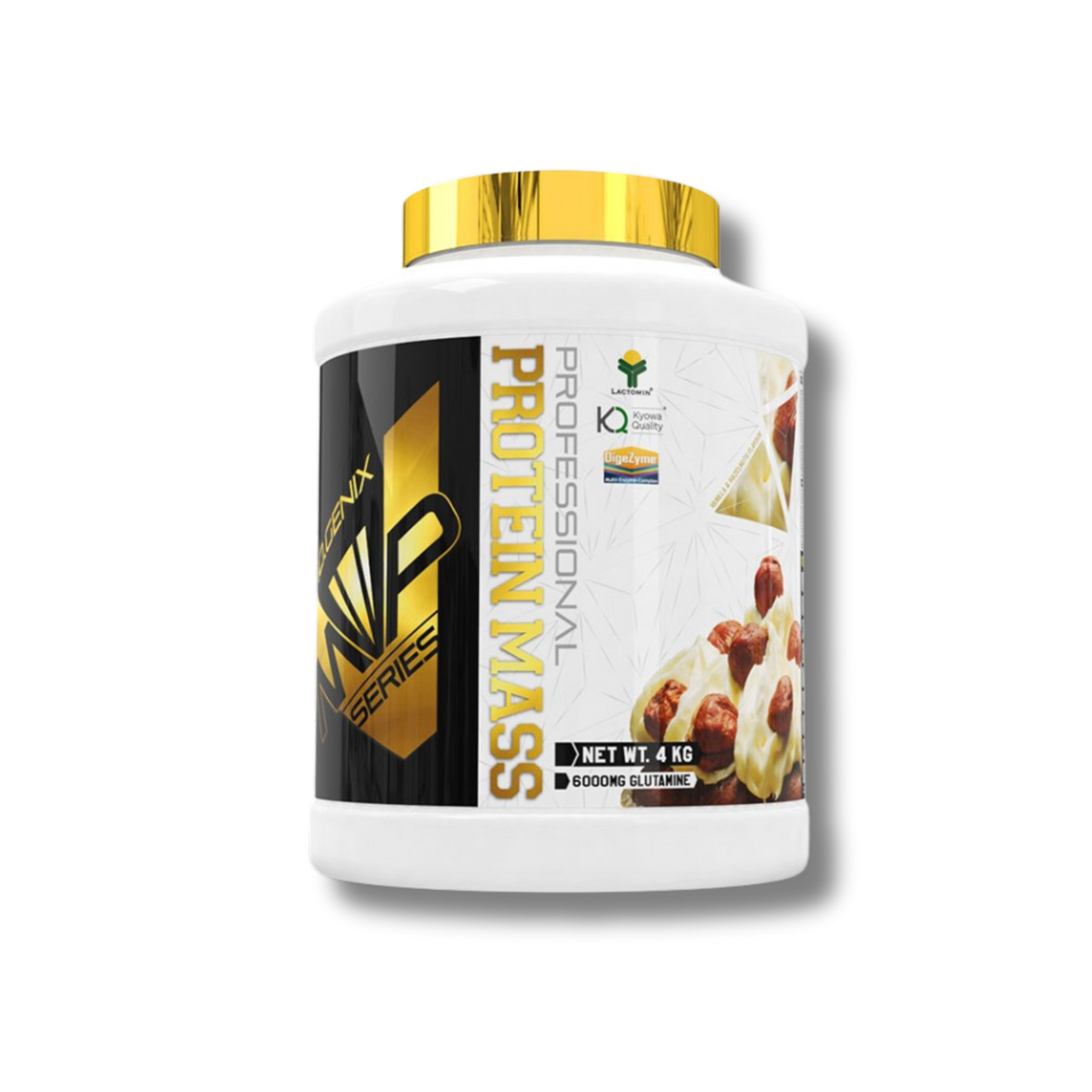 PROTEIN MASS PROFESSIONAL 4KG - iO.GENIX | Ganador de Peso con Creatina y Glutamina Kyowa®