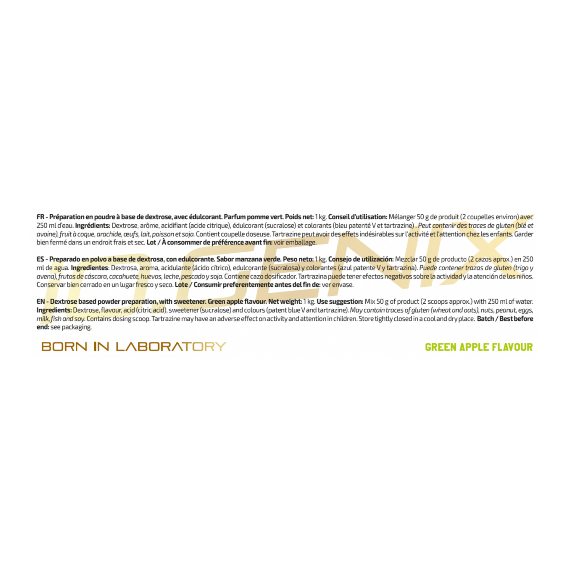 PURE DEXTROSE 1KG - iO.GENIX | Monosacárido de Energía Inmediata