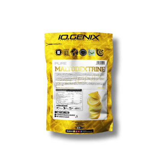 PURE MALTODEXTRINE 1KG - iO.GENIX | Carbohidrato de Alto Índice Glucémico