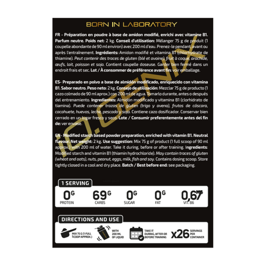 WAXYMAIZE PROFESSIONAL 2KG - iO.GENIX  Carbohidrato de Rápida Absorción para Energía