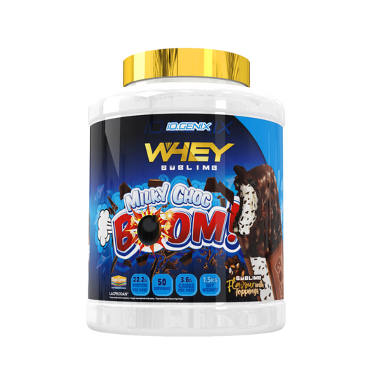 WHEY SUBLIME 1,5KG - iO.GENIX  Concentrado de Suero con DigeZyme®